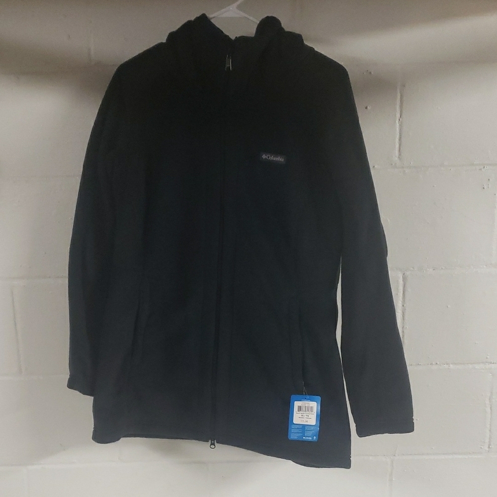 Columbia Black Hooded Jacket